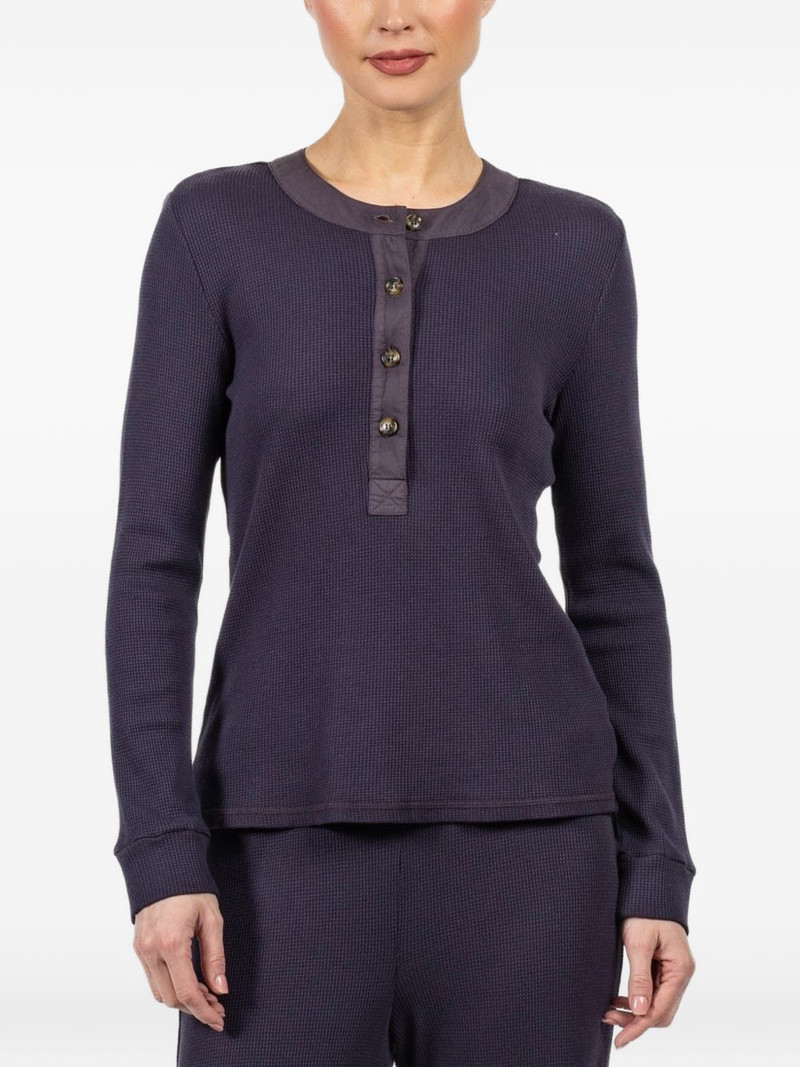 buttoned long-sleeved T-shirt 1
