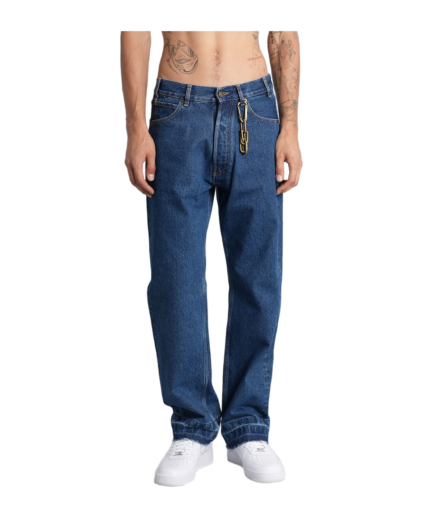 Edi Jeans In Blue Denim - 1