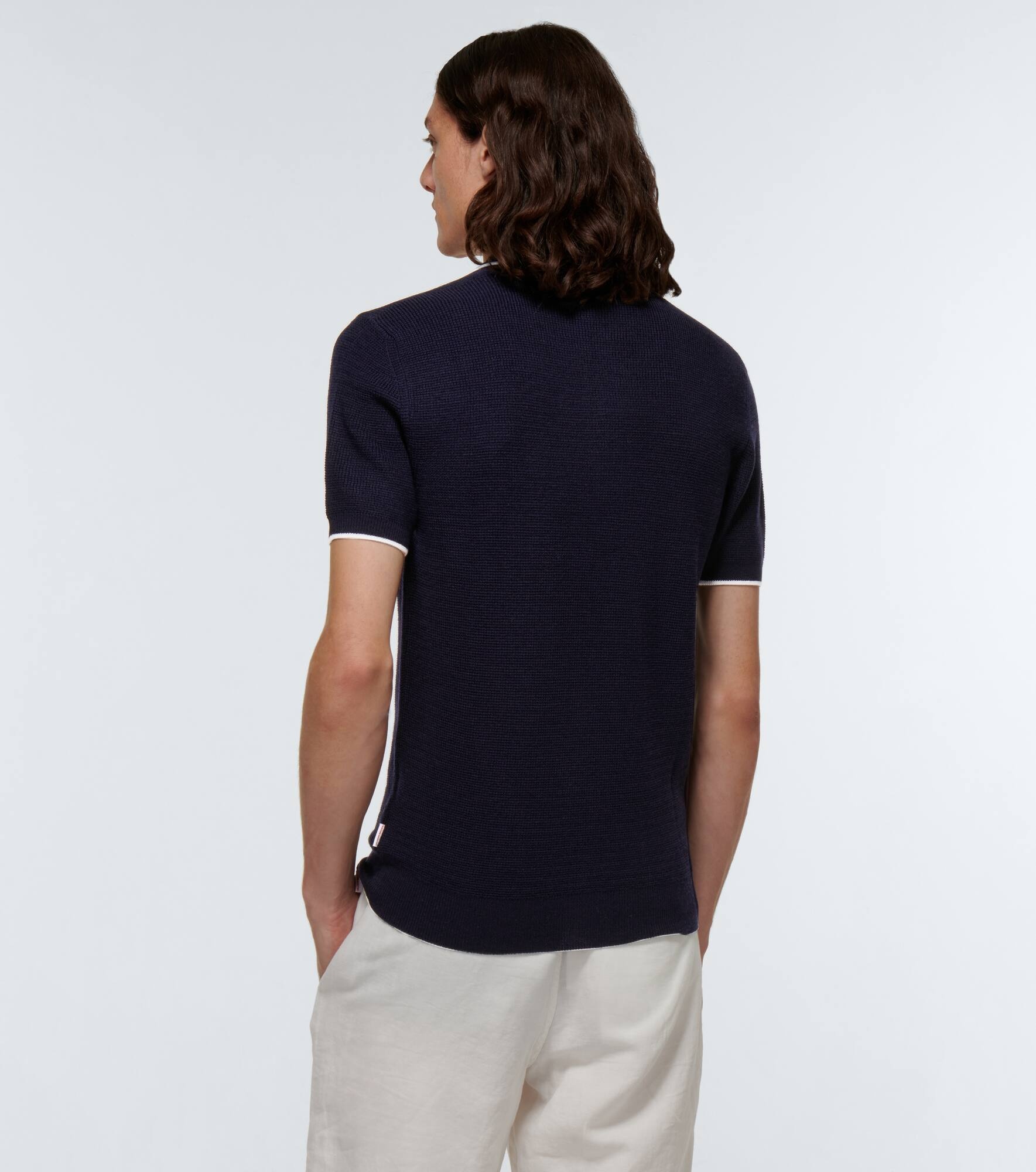 Horton wool polo shirt - 4