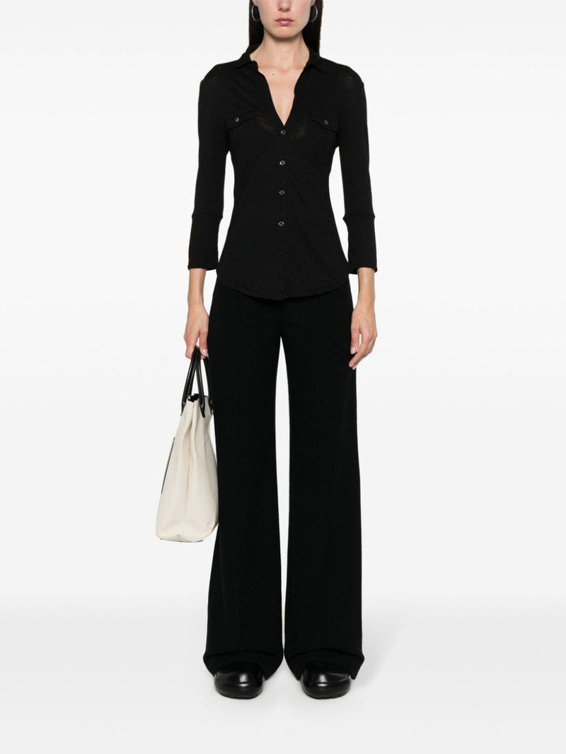 JAMES PERSE classic-collar cotton cardigan outlook