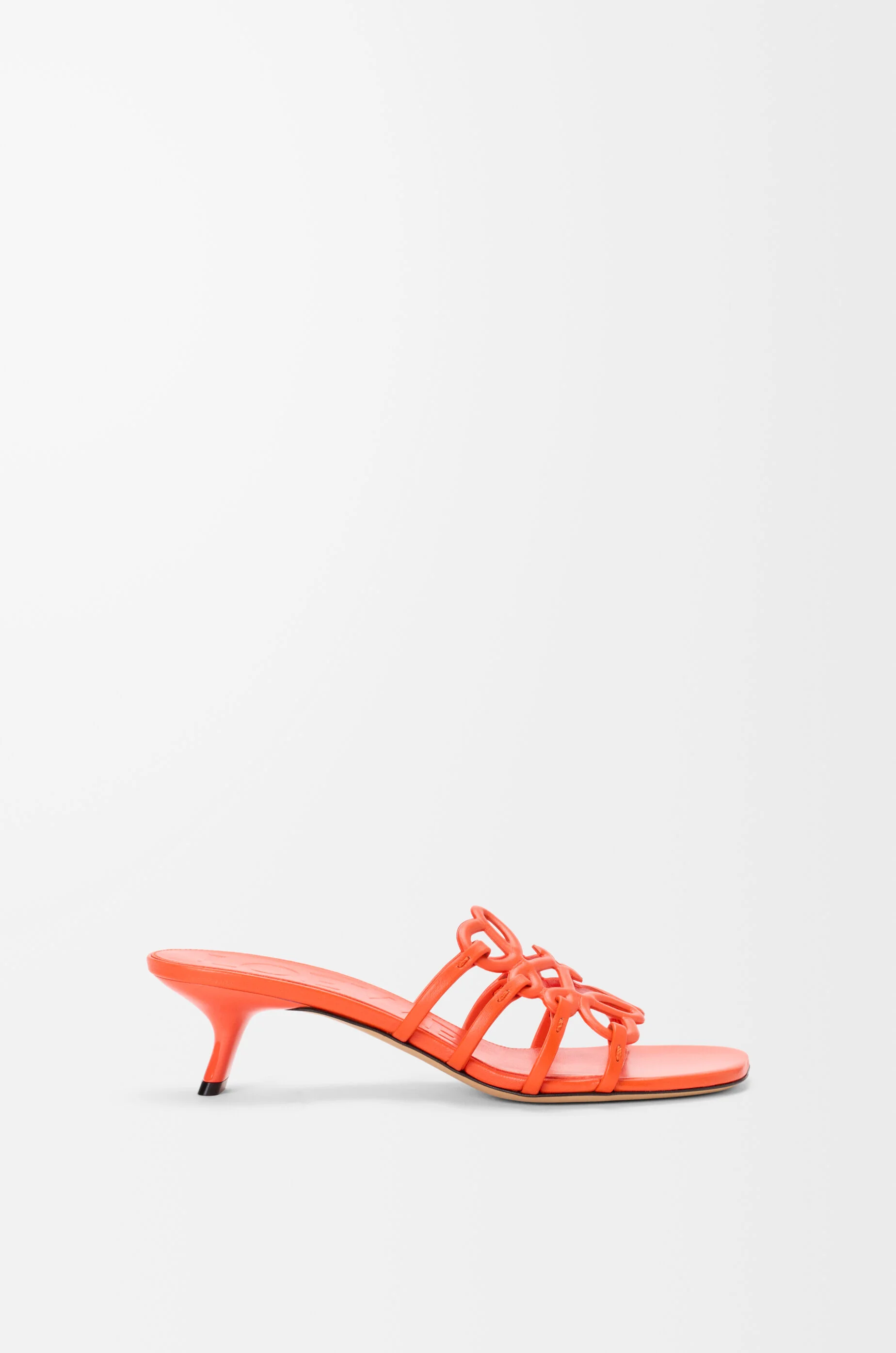 Petal Anagram slide in soft calfskin - 1