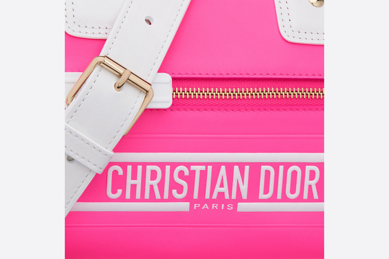 Small Dior Vibe Zip Bowling Bag 8