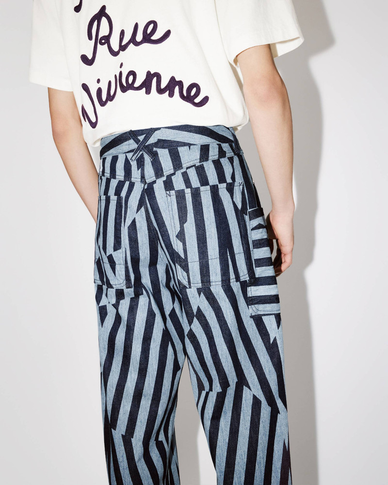 KENZO Dazzle Stripe cargo jeans 7