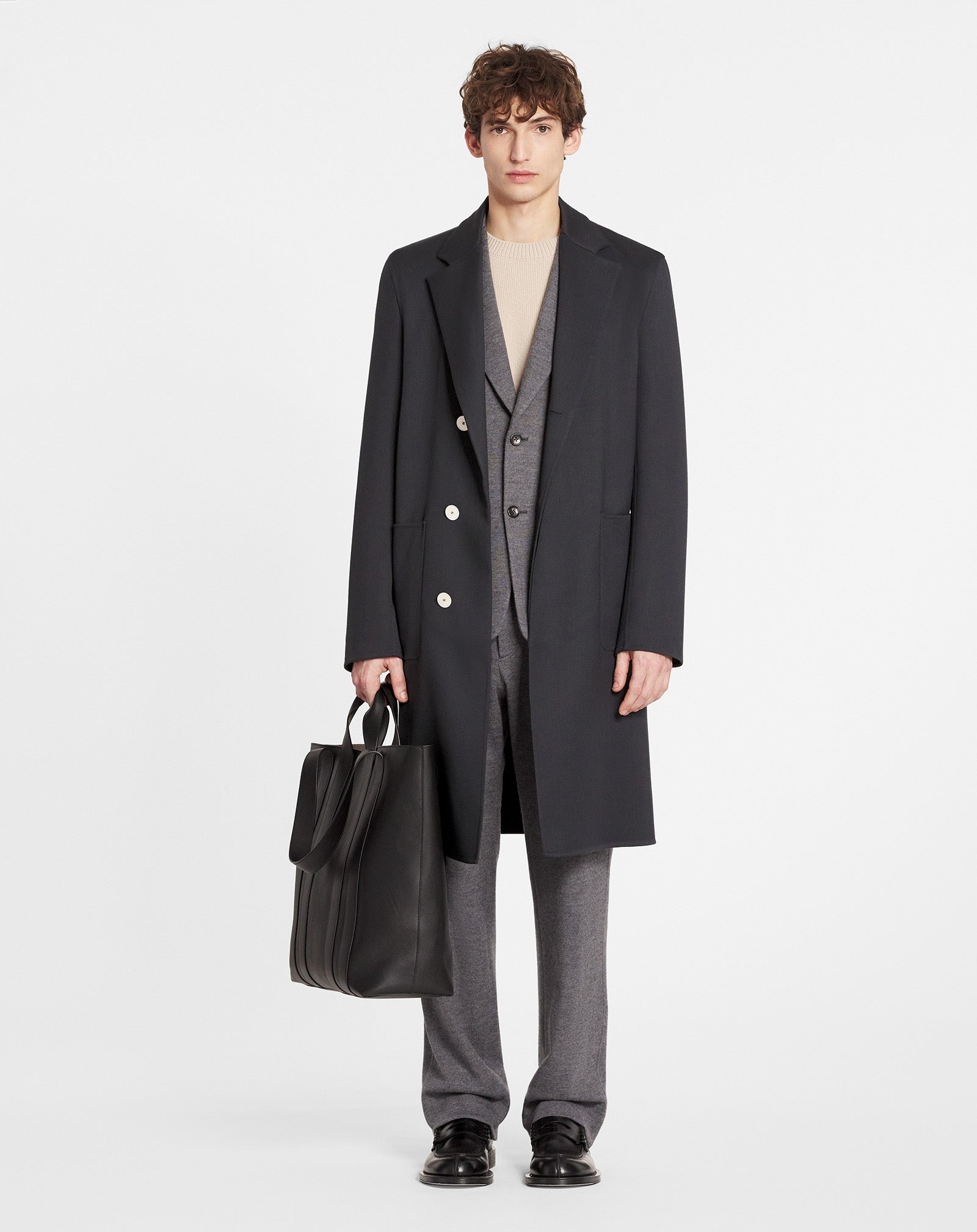 DOUBLE-FACED CASHMERE COAT - 2