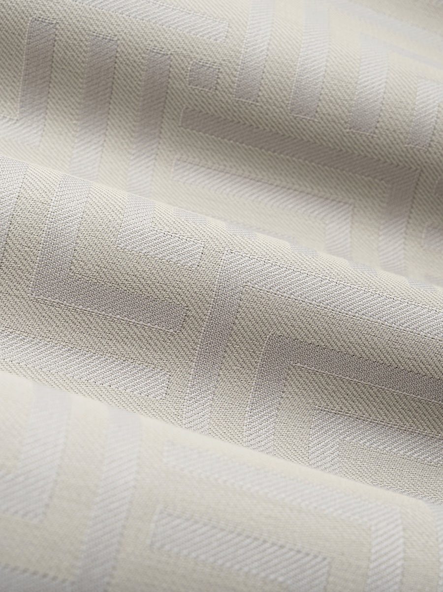 Wool Jacquard Tapered Trouser - 4