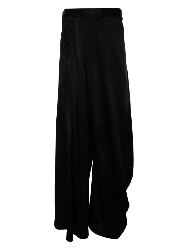 Satin Dhoti pants 1