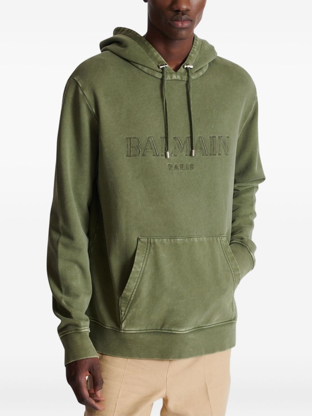 logo-print hoodie - 6