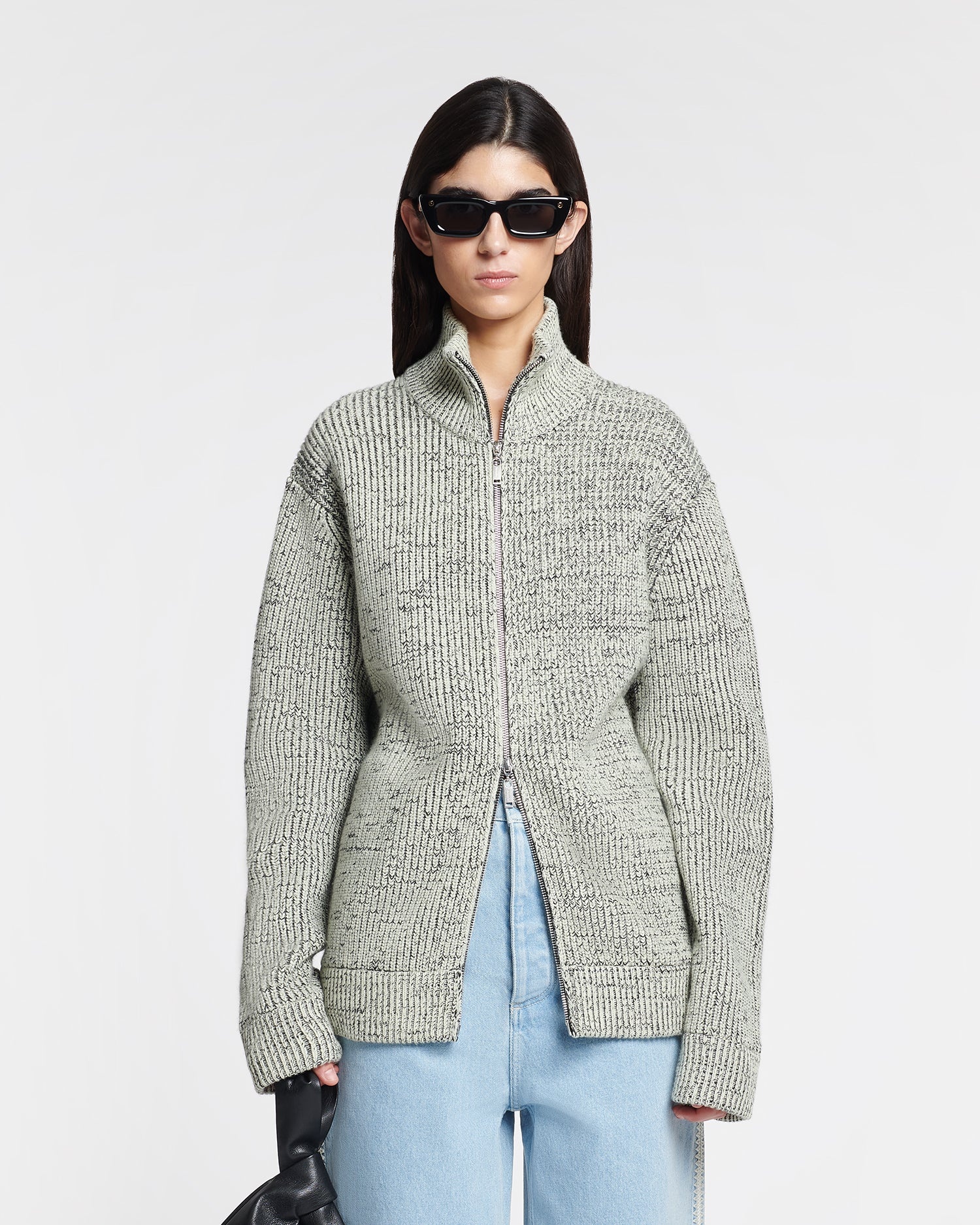 Cashmere-Blend Mouline Cardigan - 6