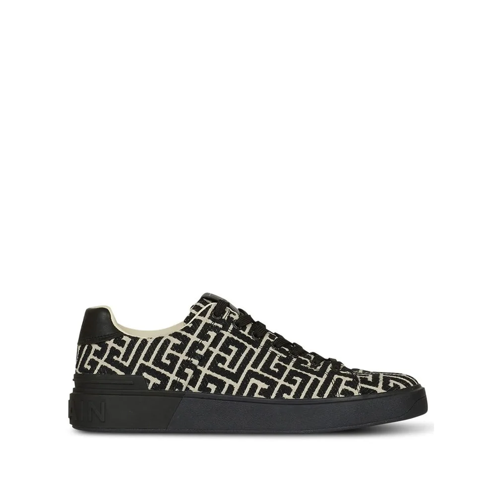Balmain Black Trainers Men - 1
