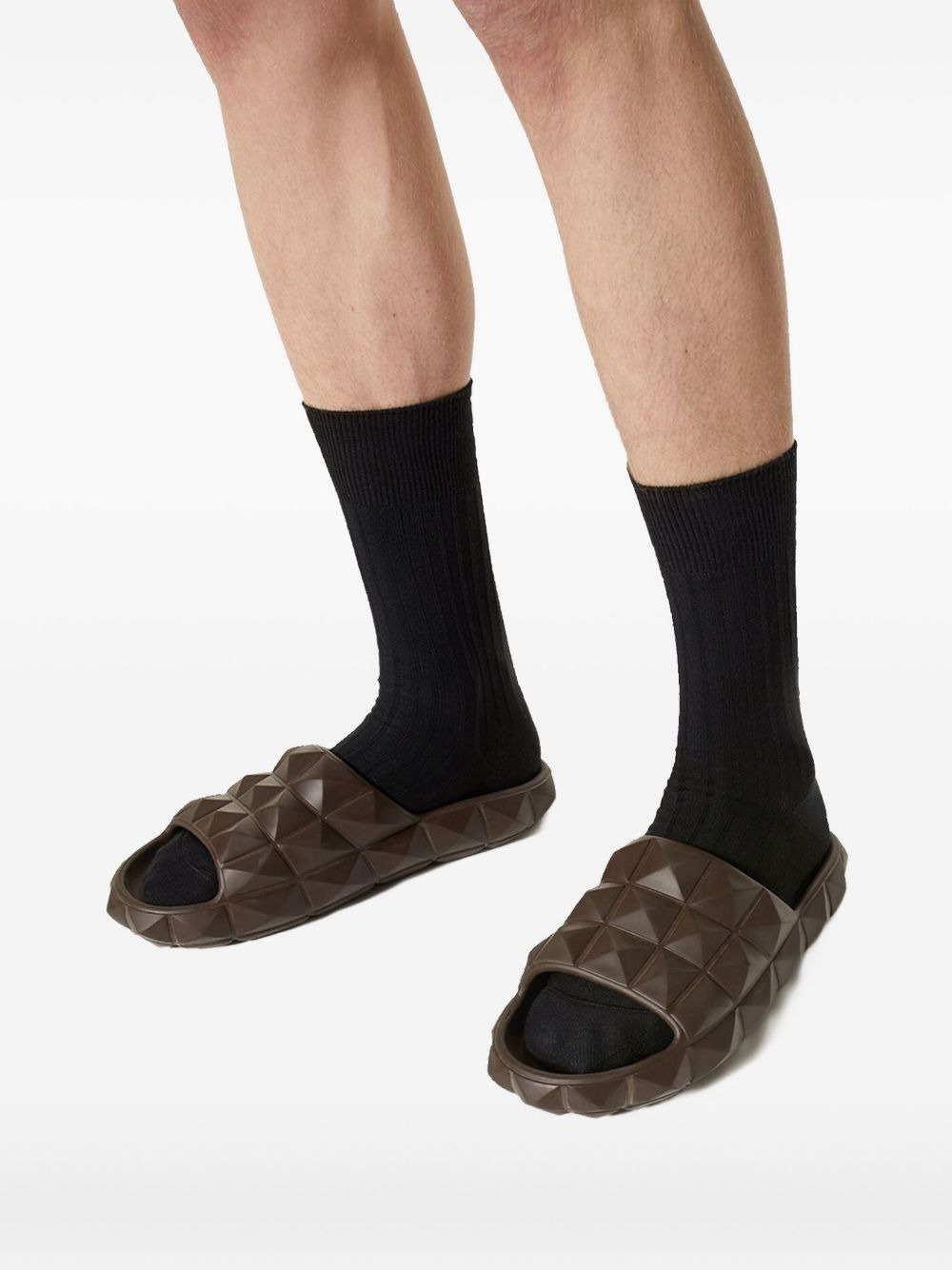 Roman Stud flat slides - 5