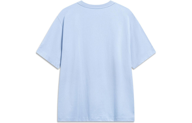 Li-Ning Li-Ning Lifestyle T-shirt 'Clear Blue' AHST187-10 outlook