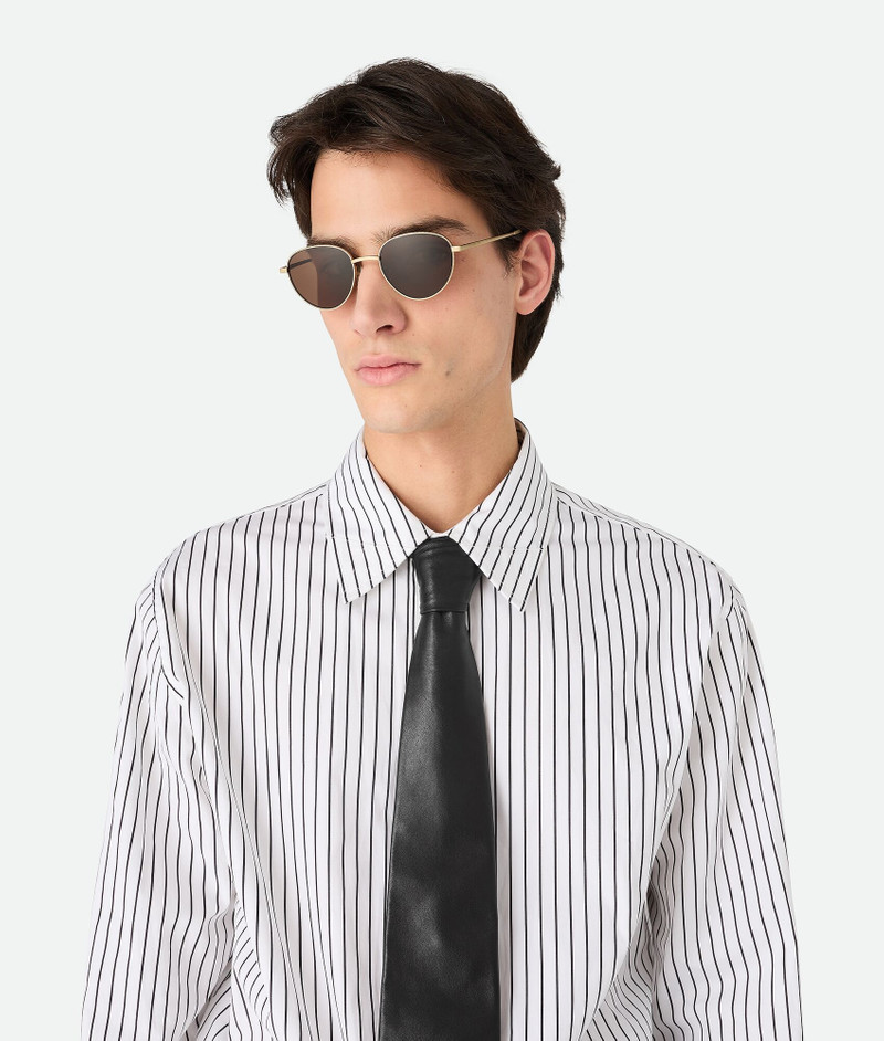 Bottega Veneta Intrecciato Panthos Sunglasses outlook