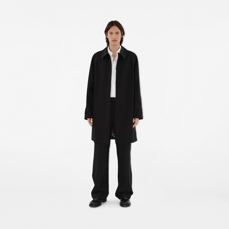 Long Reversible Gabardine Car Coat 5