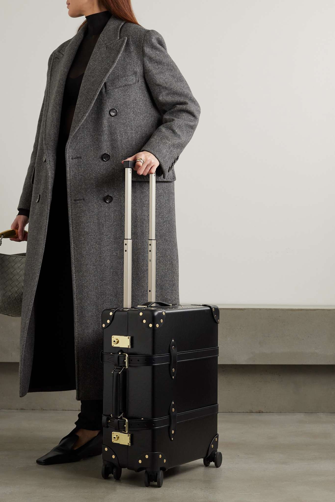 Centenary Carry-On leather-trimmed suitcase - 2