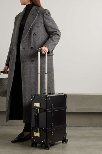 Globe-Trotter Centenary Carry-On leather-trimmed suitcase outlook