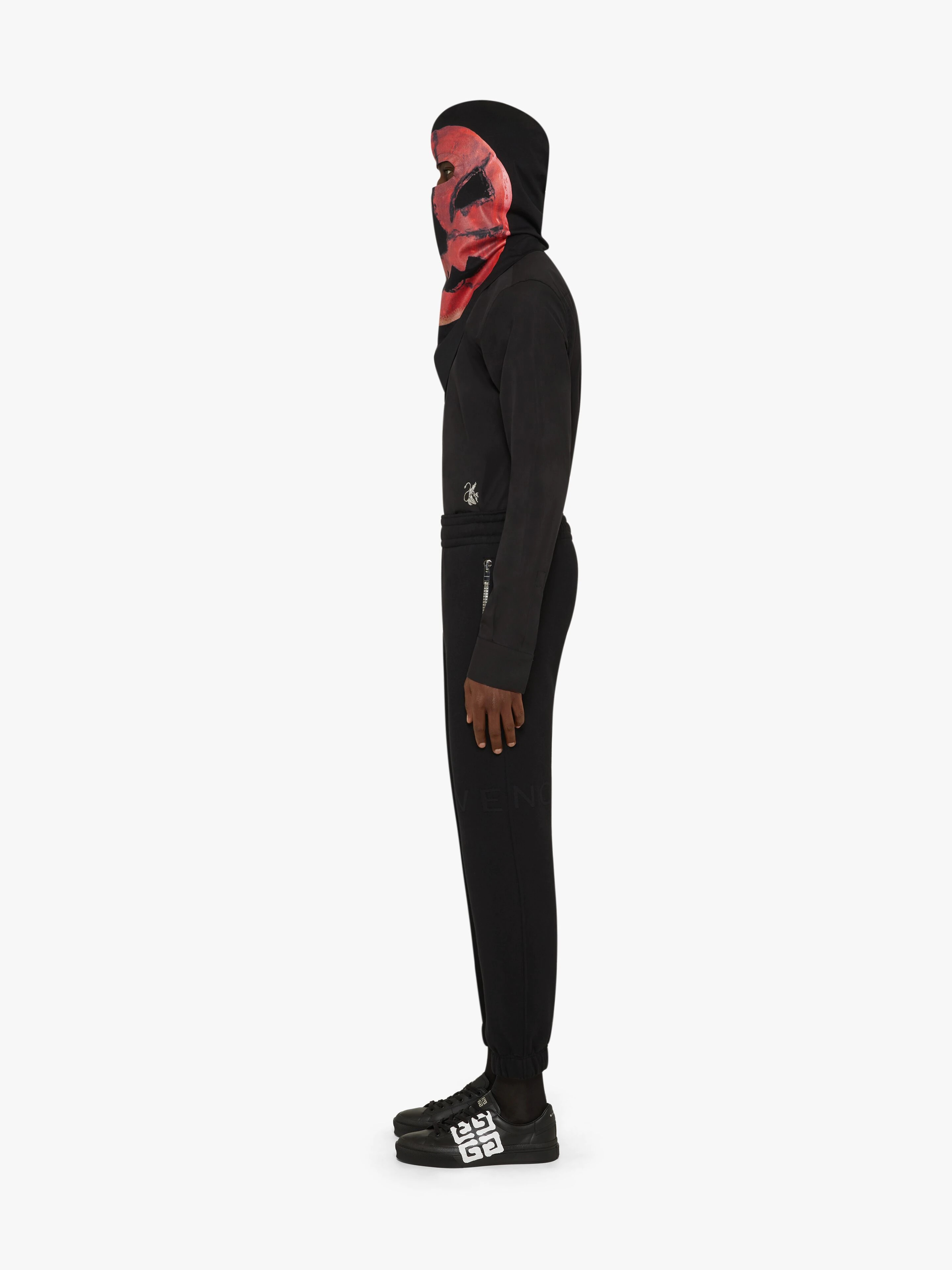 SLIM FIT JOGGER PANTS IN GIVENCHY 4G FELPA - 3