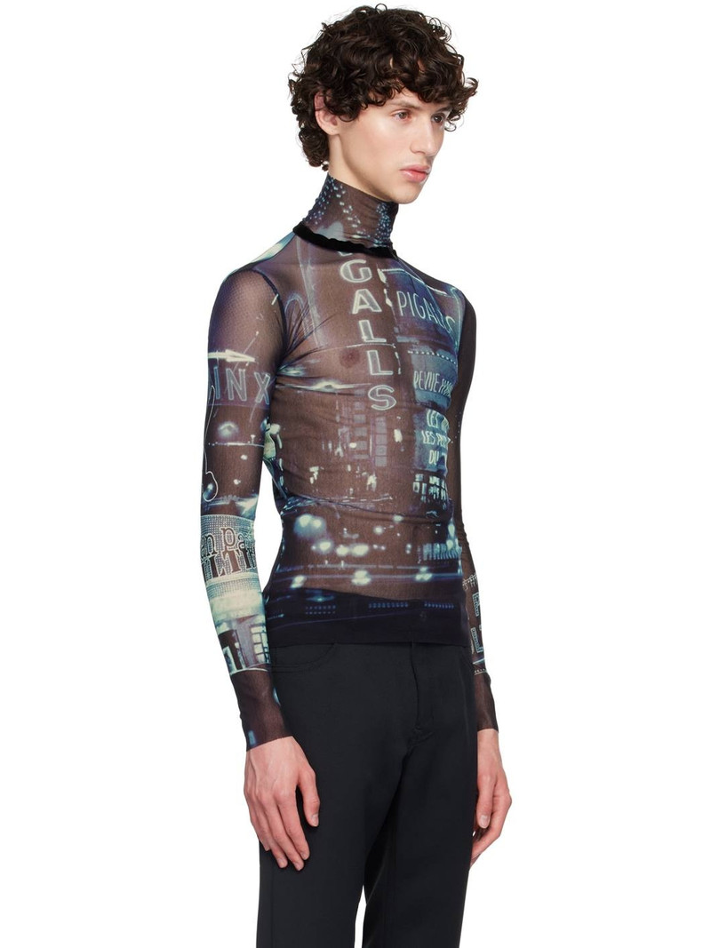 Jean Paul Gaultier Navy 'The Pigalle' Turtleneck outlook