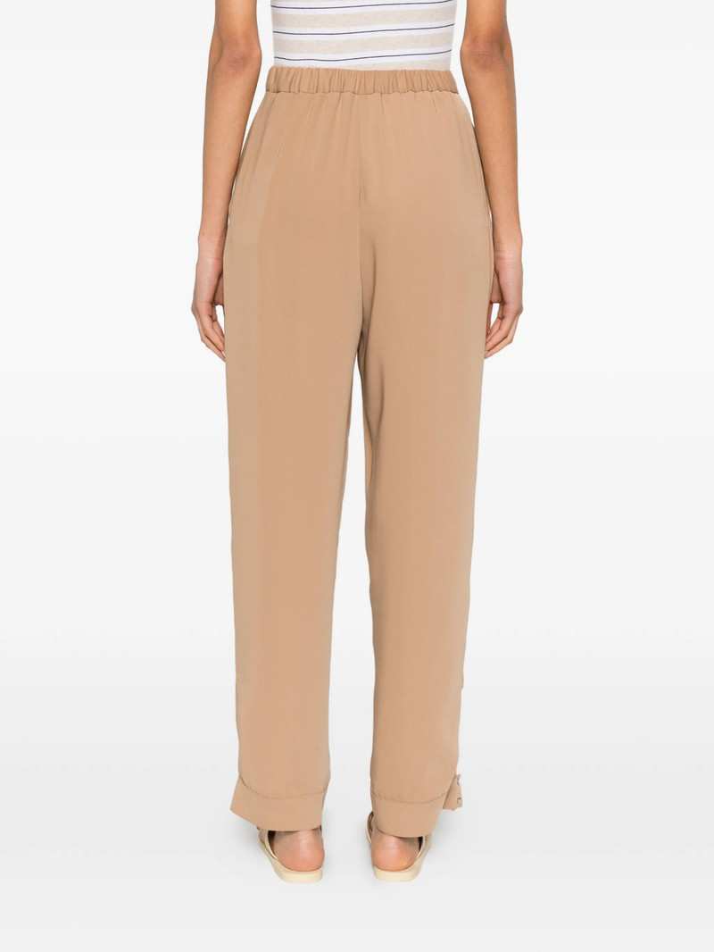Herno Herno Grosgrain-detail Slit-hem Trousers outlook