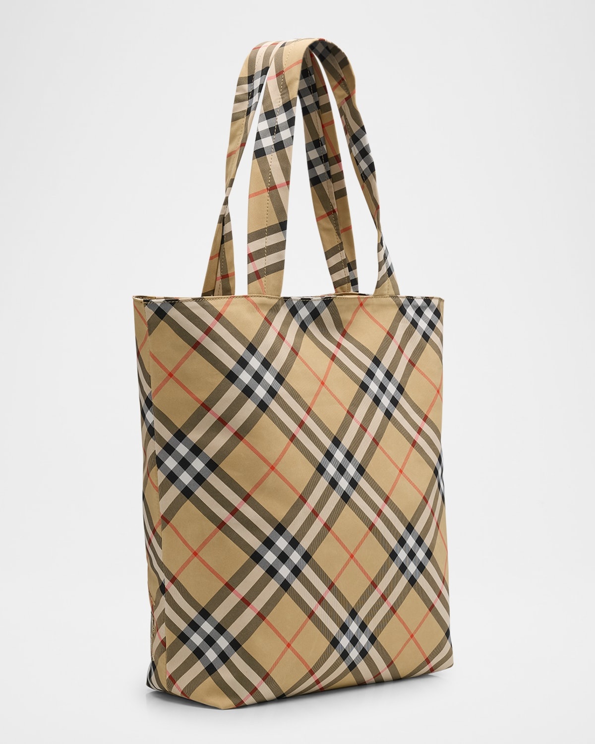 Men's Check Tote Bag - 3