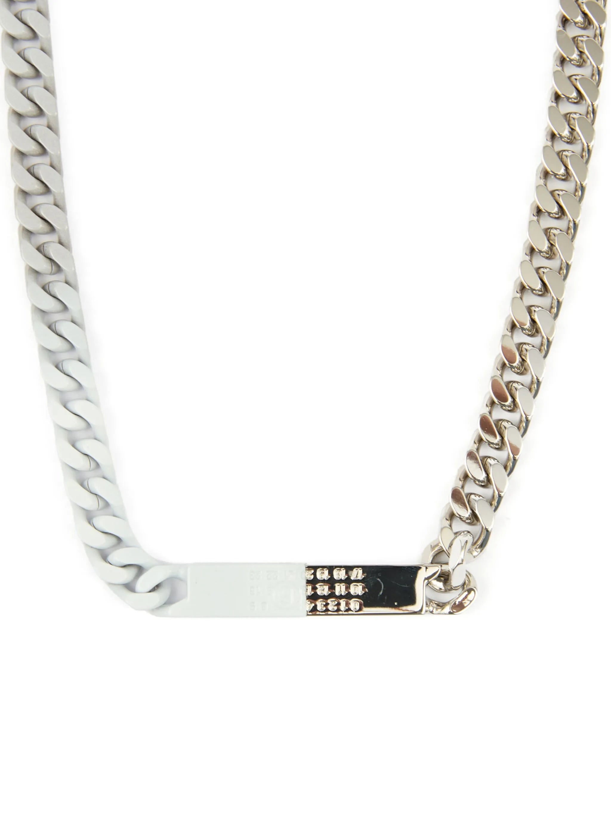 Numbers-motif Necklace - 4