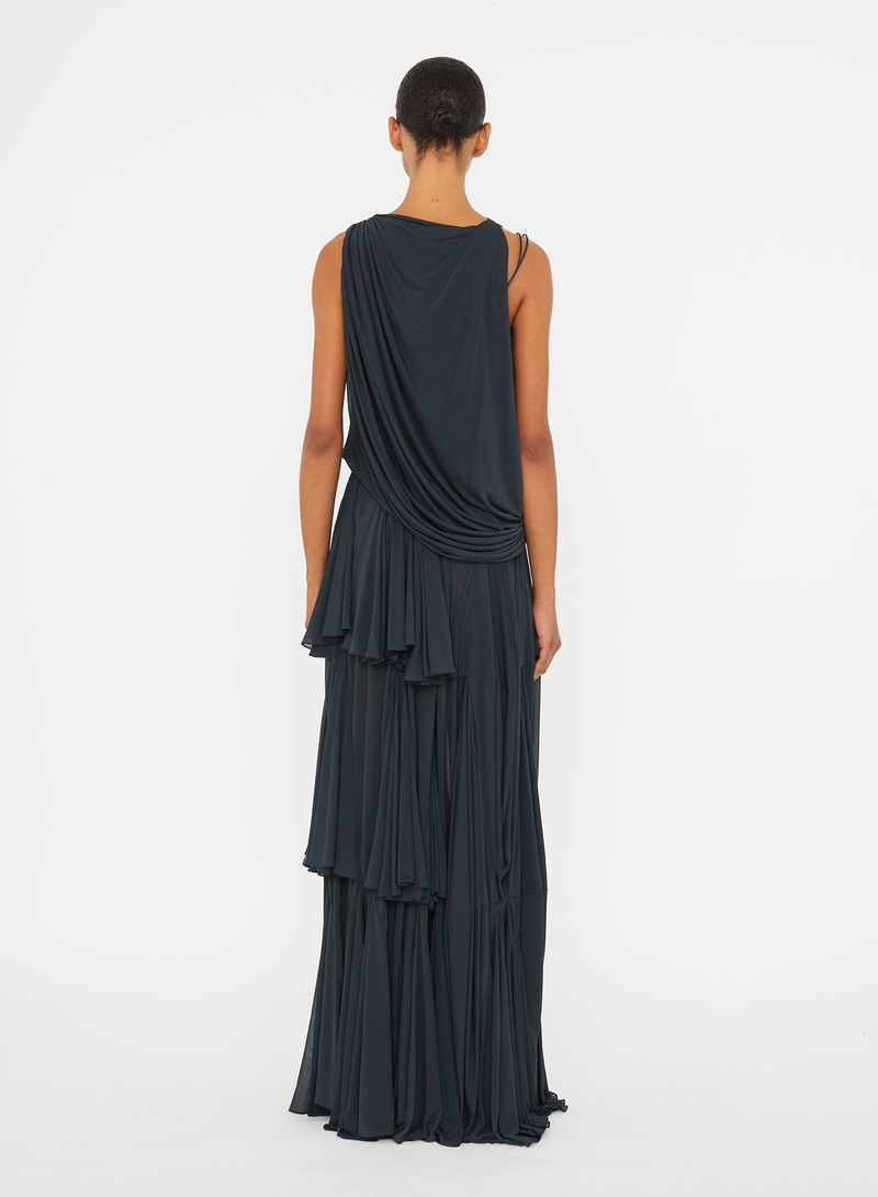 Macrame Silk Knot Dropped Armhole Top 6