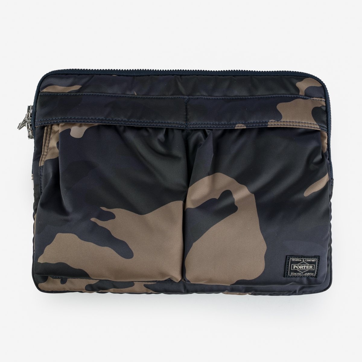 POR-DOC-CAM Porter - Yoshida & Co. - Counter Shade Document Case - Woodland Camo - 1