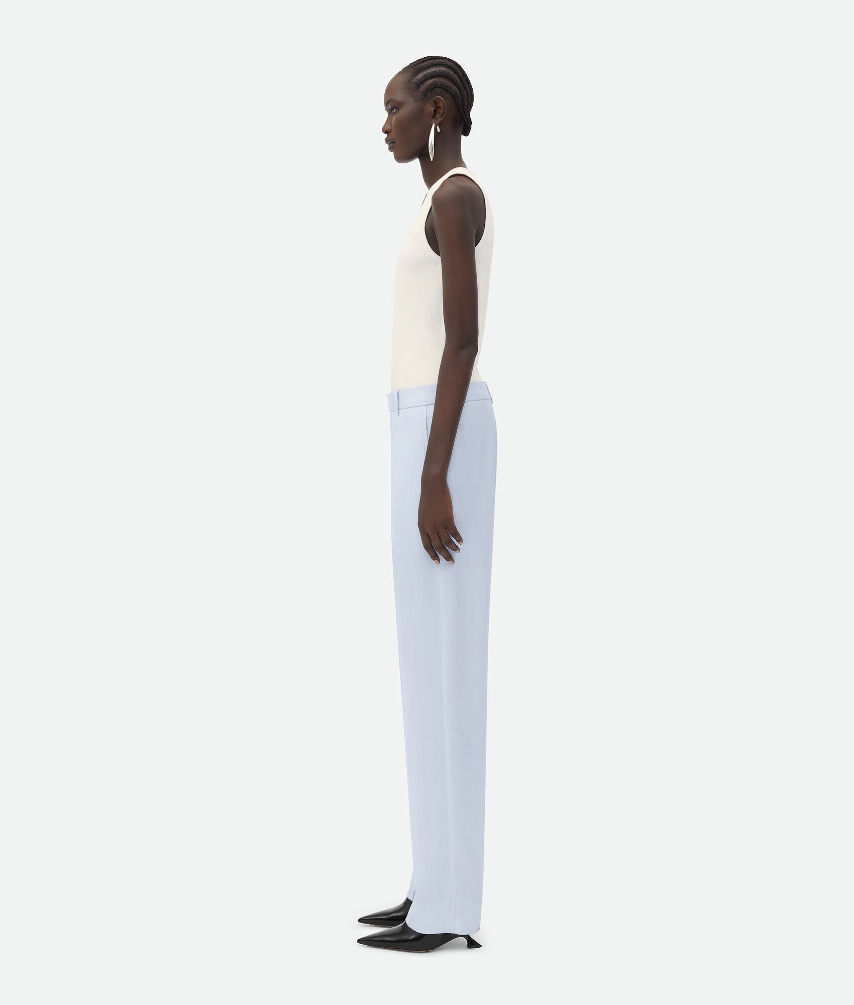 Viscose Twill Straight Pants - 2
