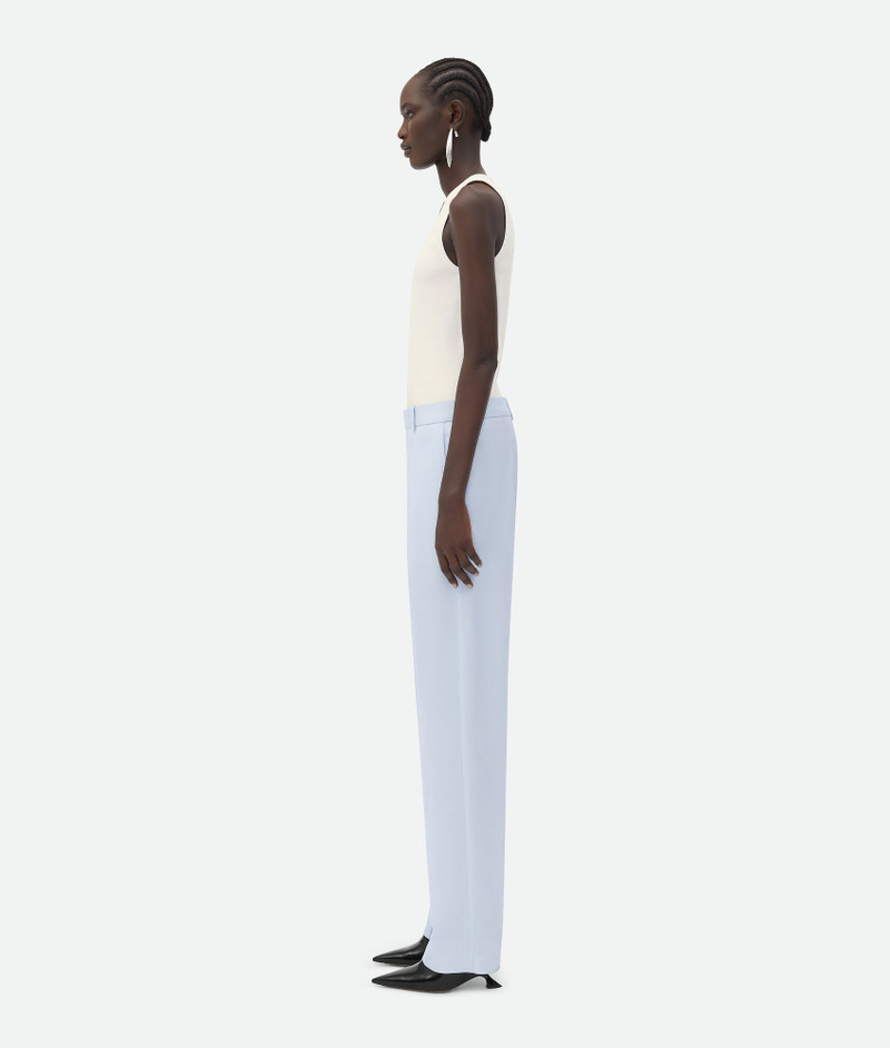 Bottega Veneta Viscose Twill Straight Pants outlook