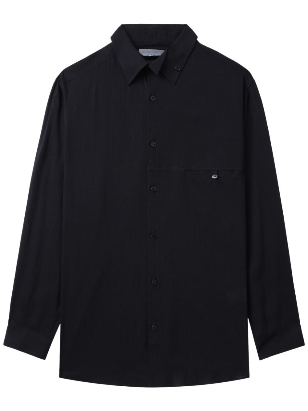 buttoned long-sleeve shirt - 1