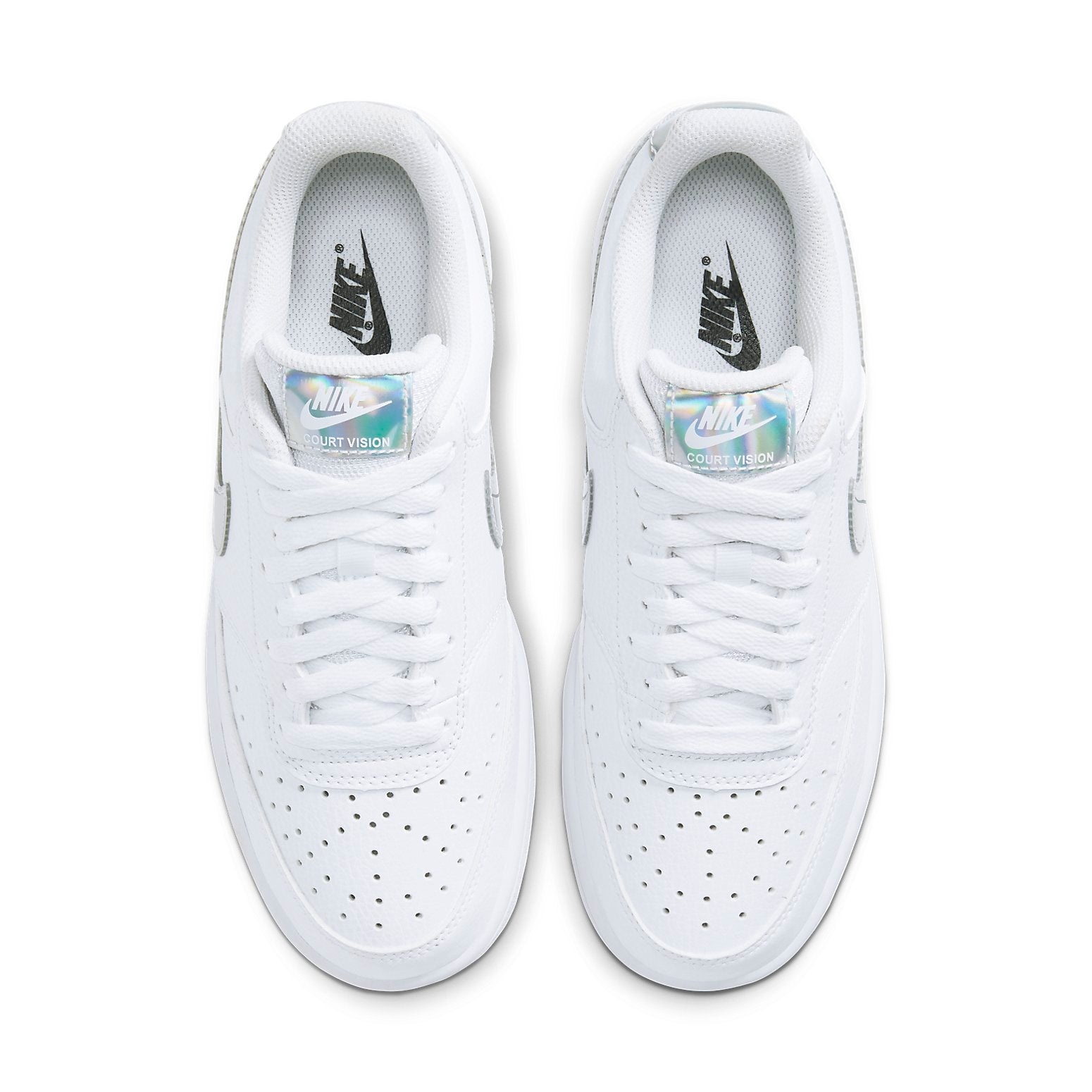 (WMNS) Nike Court Vision Low 'White' CW5596-100 - 4