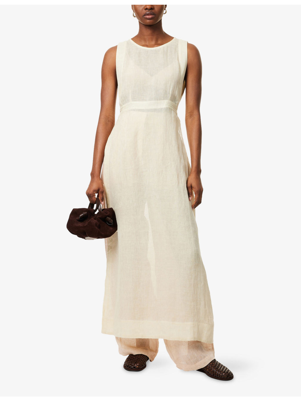 Antalya Semi-Sheer Maxi Cover-Up Dress - 2