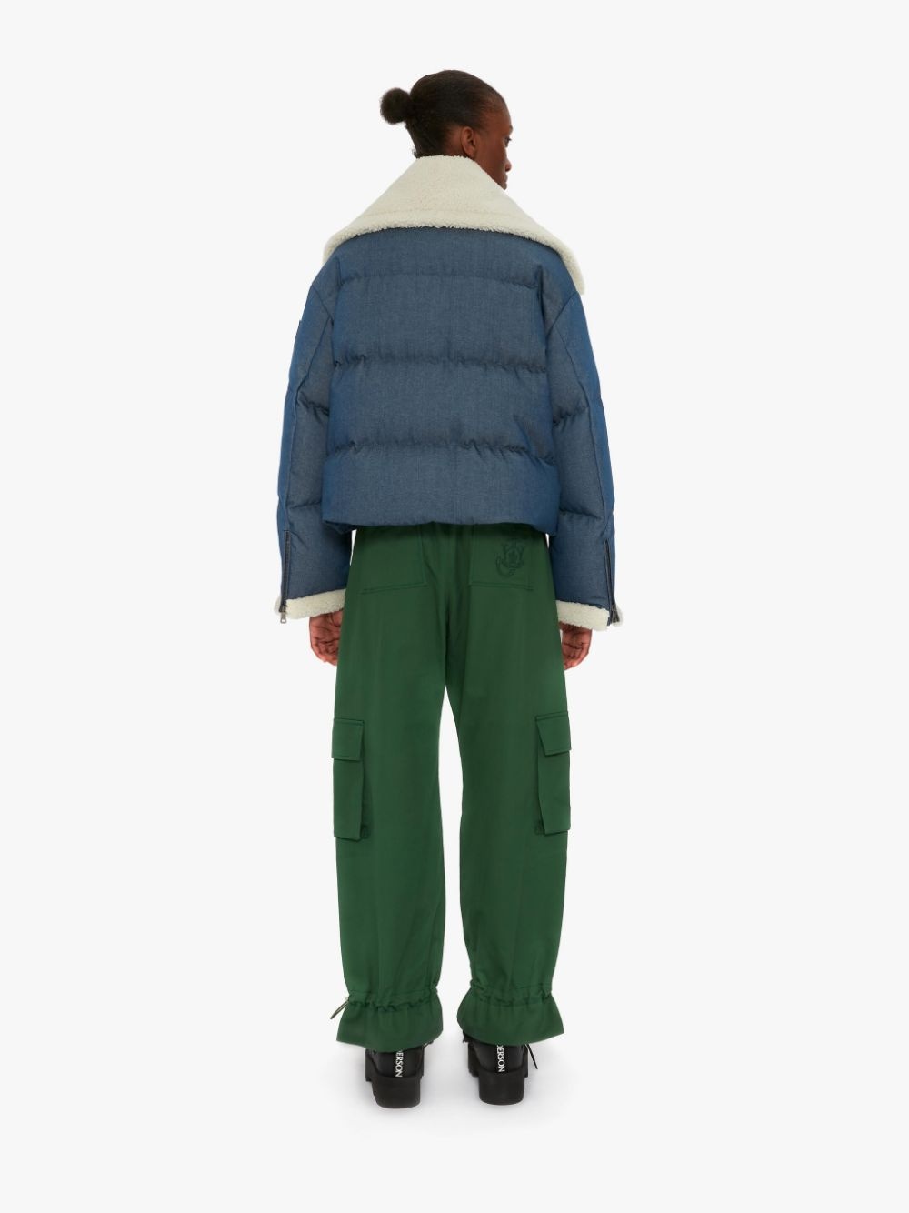 1 MONCLER X JW ANDERSON PENYGARDER DENIM JACKET - 4