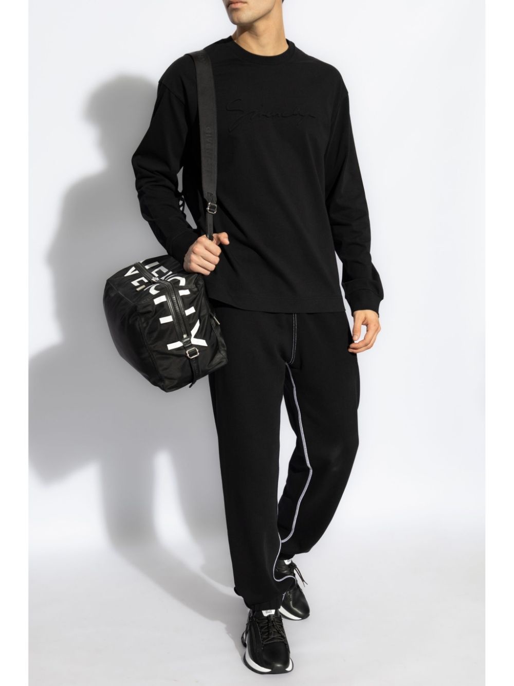 embossed-logo T-shirt - 2