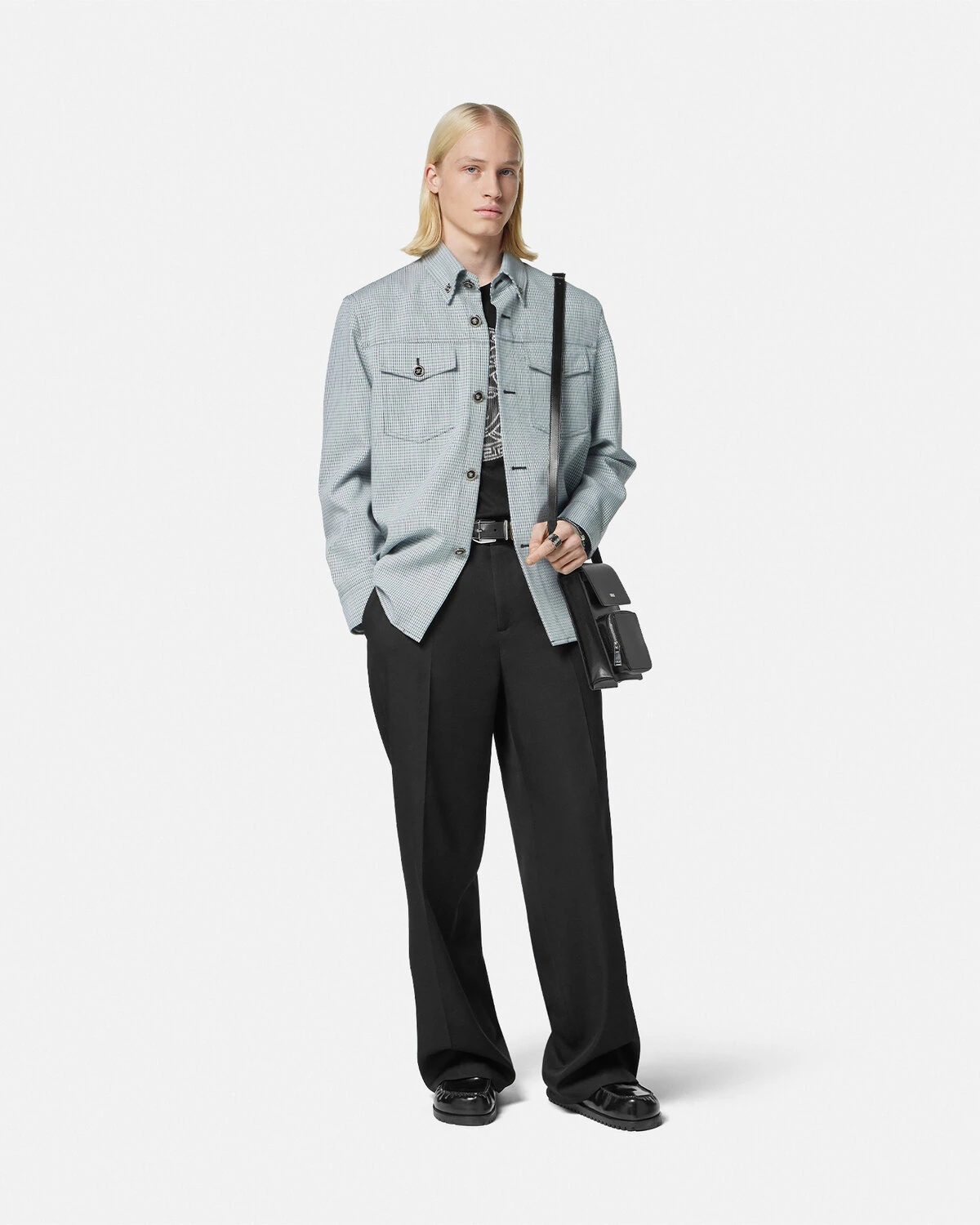 Contrasto Tweed Overshirt - 2