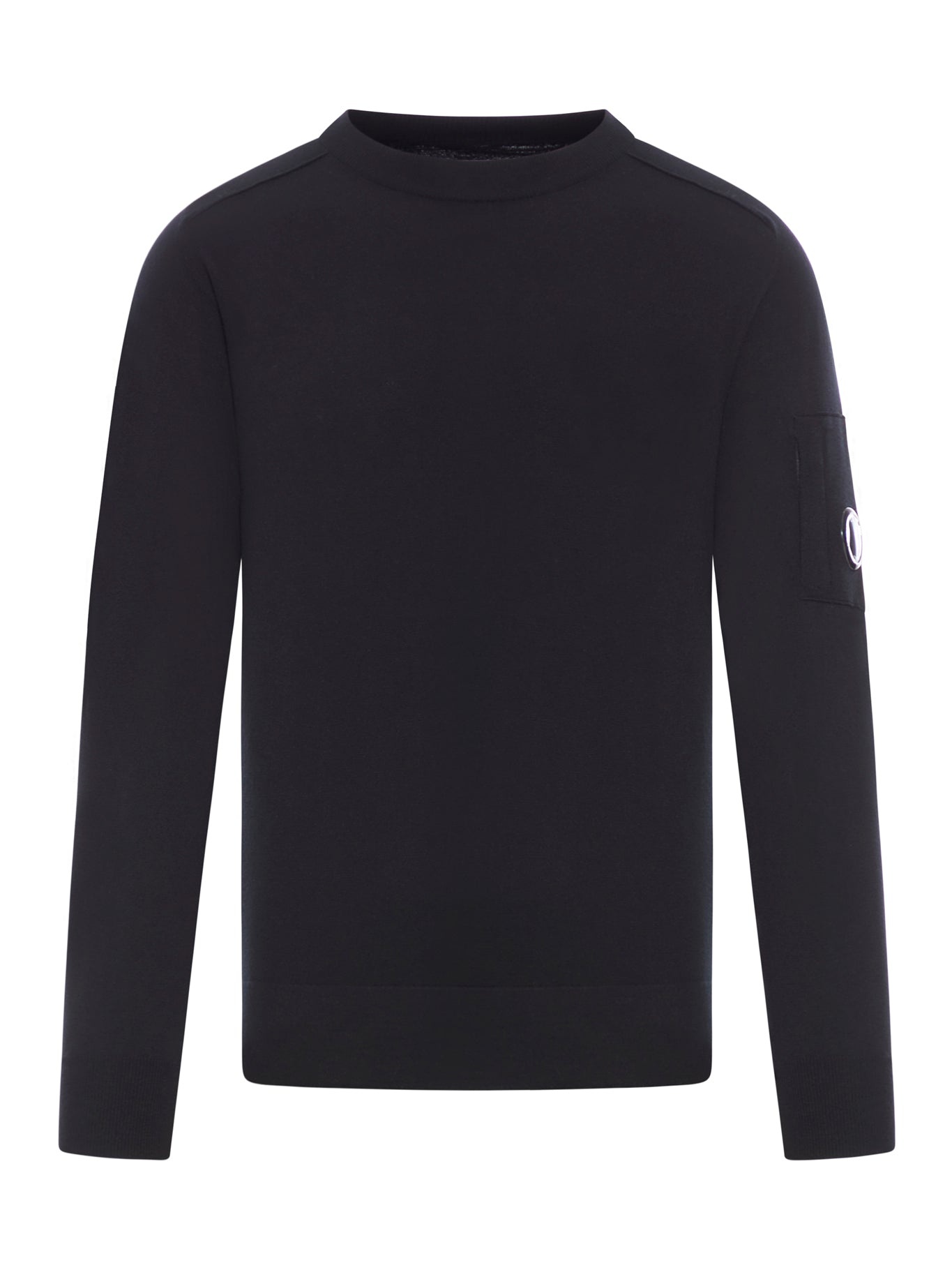 MERINO WOOL CREW NECK SWEATER - 1