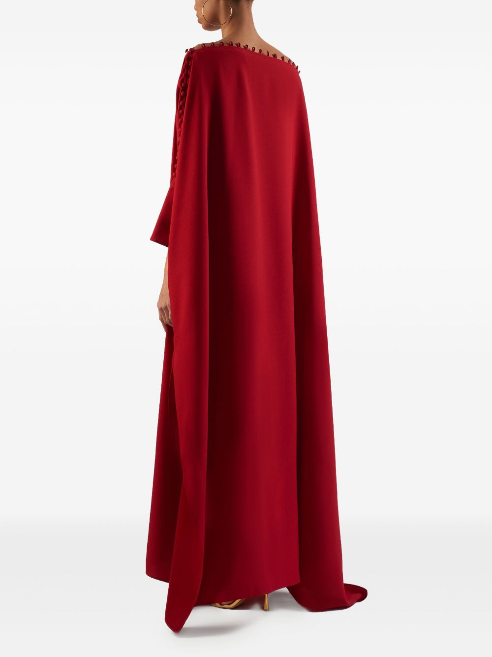pom-pom detail maxi dress - 3