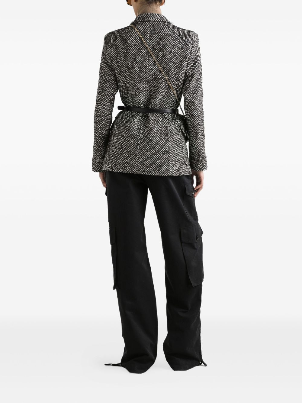 zip-pocket cargo trousers - 3