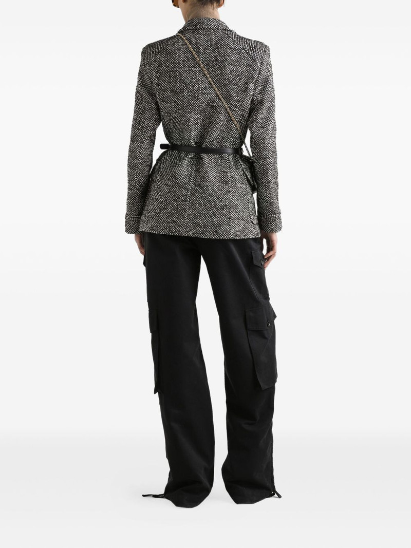 zip-pocket cargo trousers 3