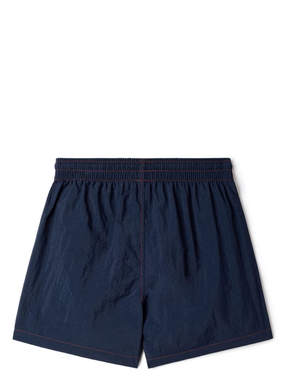 contrast-stitch swim shorts - 2