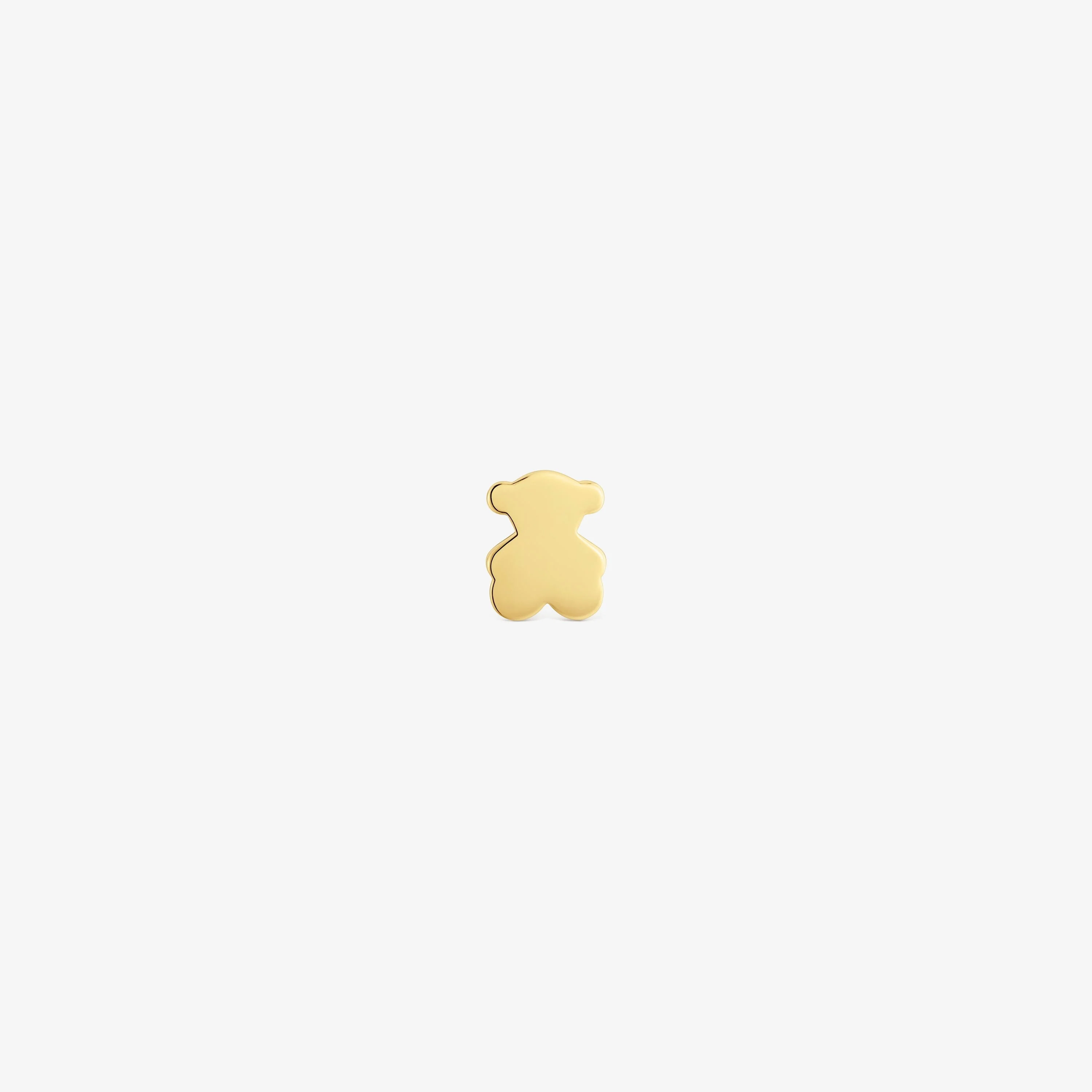 7 mm bear-motif Charm with 18K gold vermeil TOUS Mesh Tube - 1