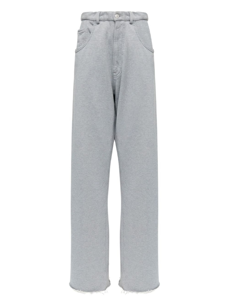 Raw-hem trousers 1