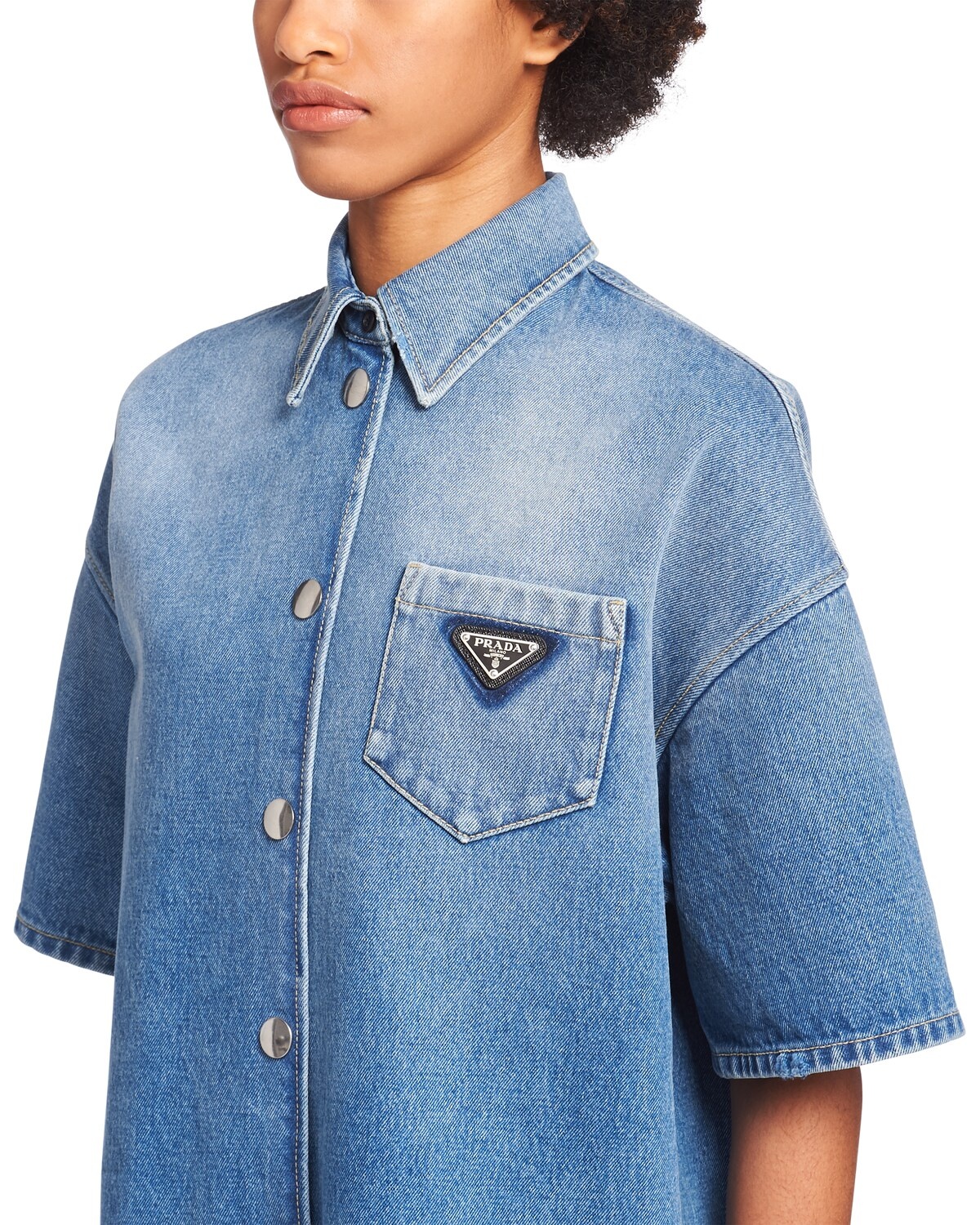 Organic denim playsuit - 5