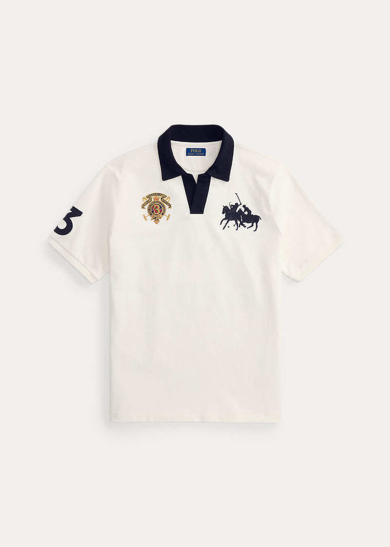Classic Fit Crest Jersey Polo Shirt 1
