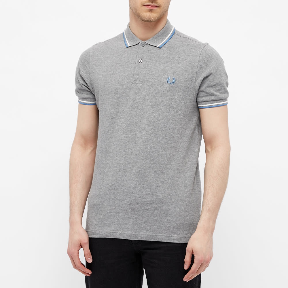 Fred Perry Slim Fit Twin Tipped Polo - 4