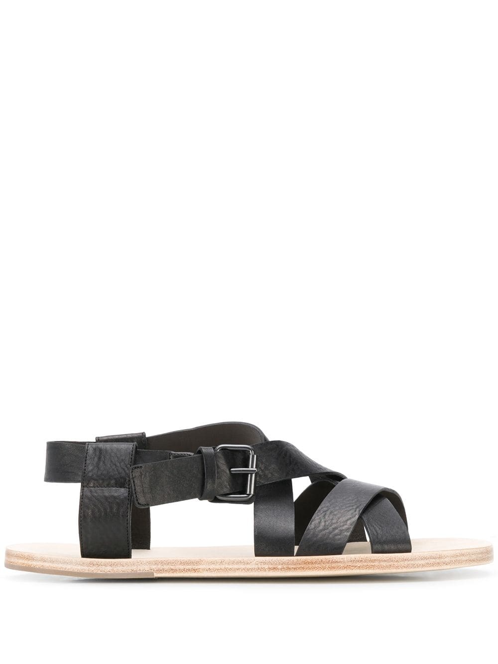 strappy design sandals - 1