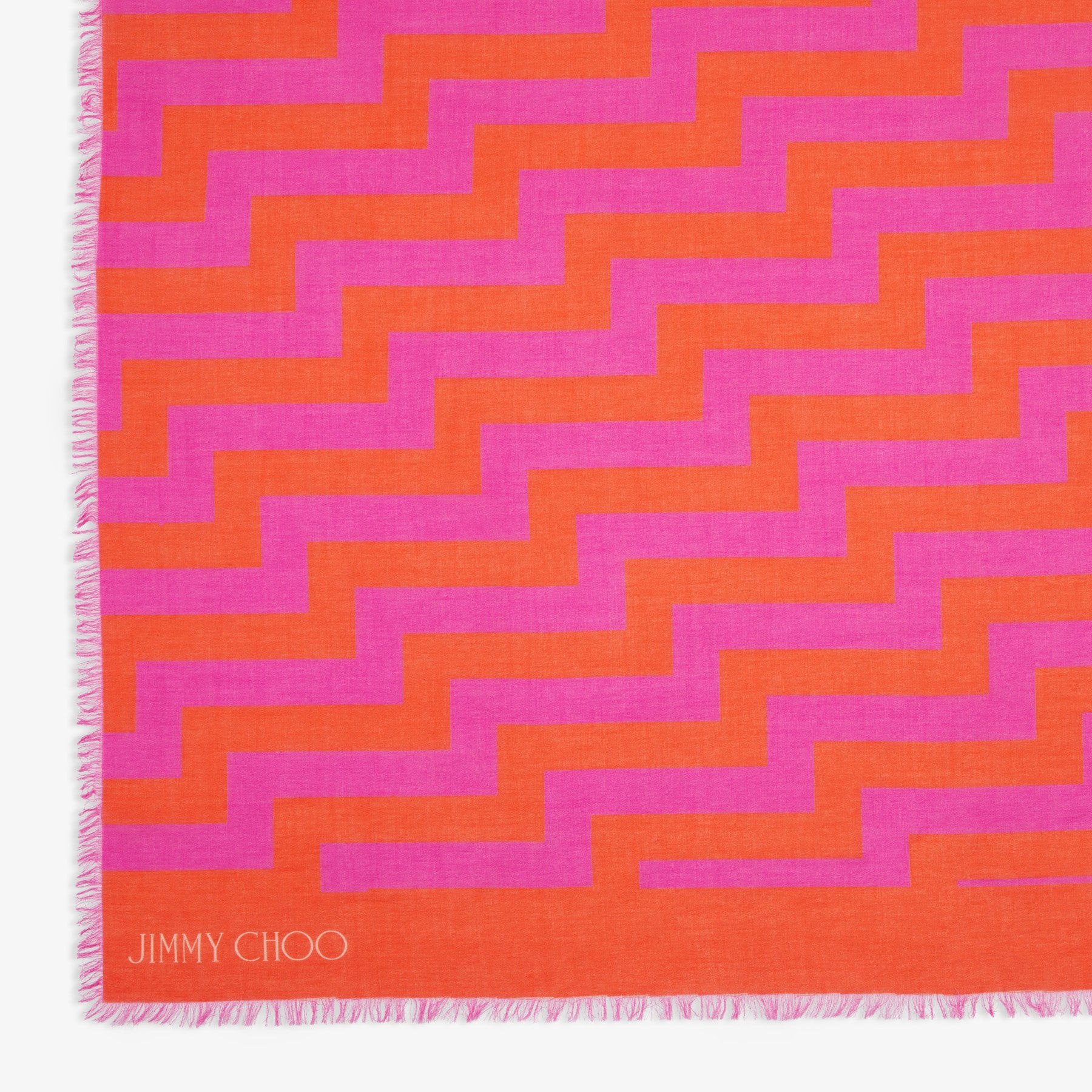 Teia
Fuchsia Avenue Print Cotton Shawl - 2