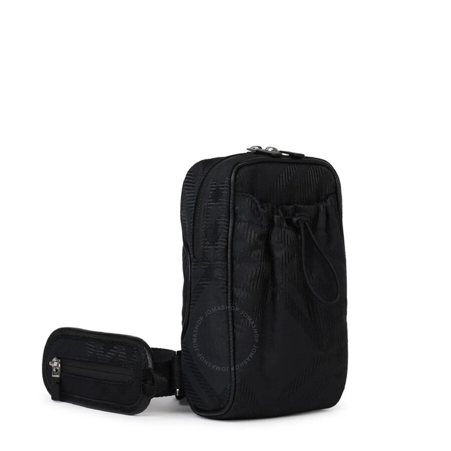 Burberry Check-Jacquard Zipped Mobile Phone Bag - 3