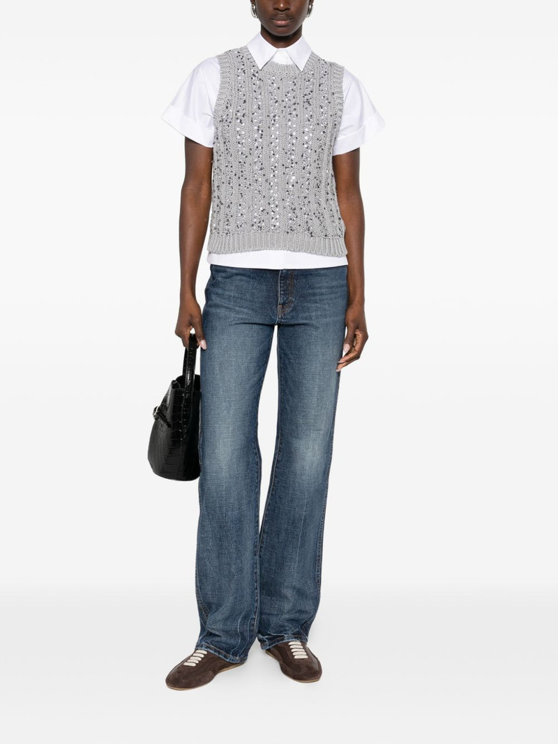 PESERICO sequin knitwear outlook