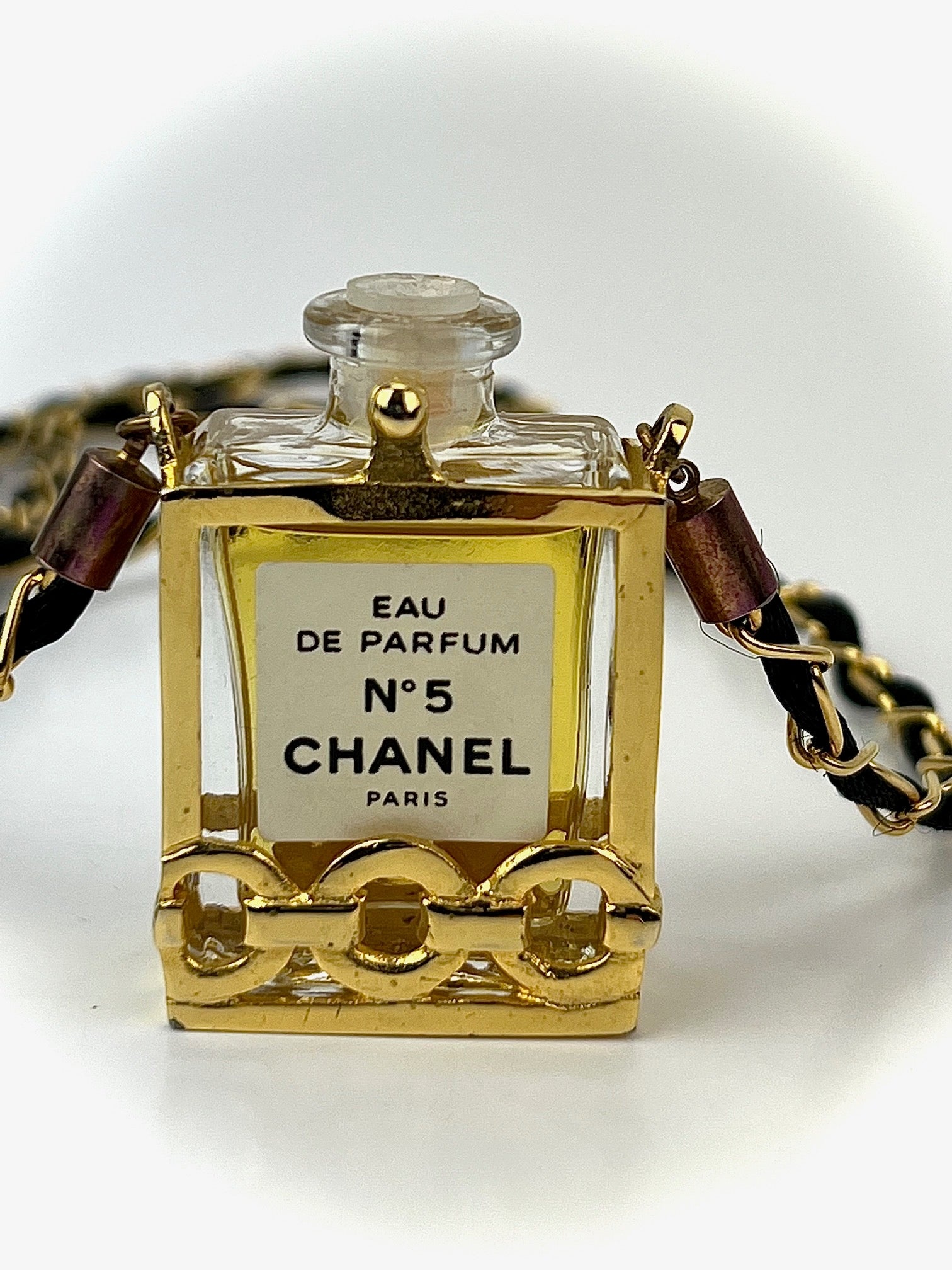 Chanel Perfume Necklace Eau De Parum No 5 - 5