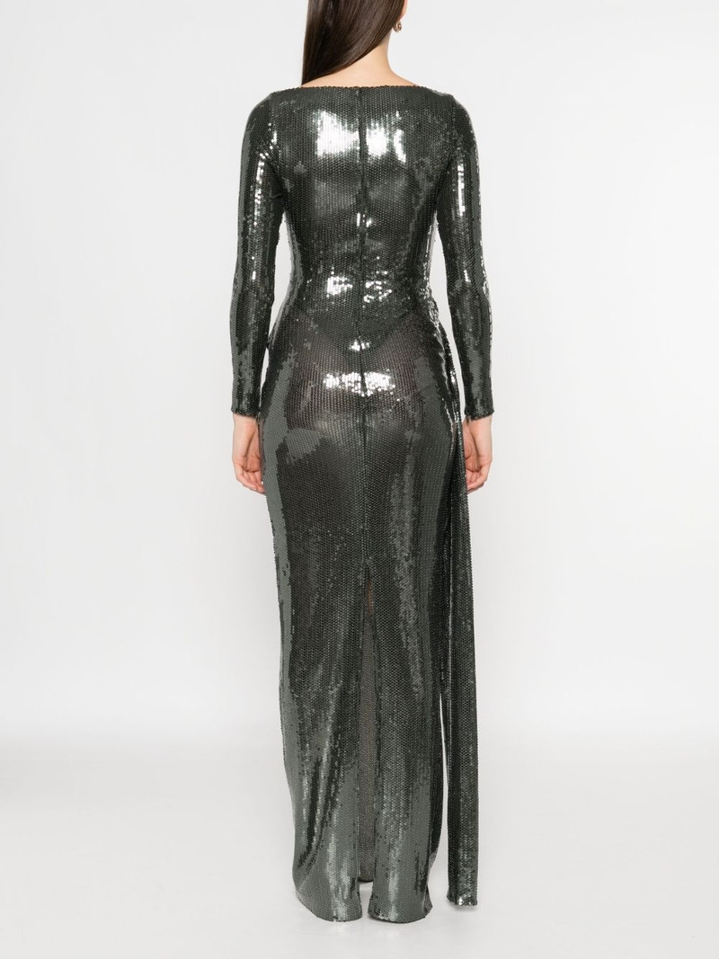 sequin-embellished maxi dress 4